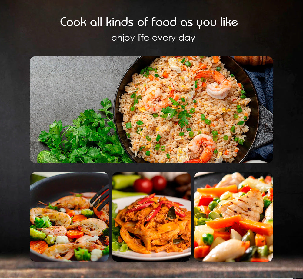 European-style Household High-power Intelligent Electric Ceramic Stove Multifunctional Stir-Fry Light Wave Energy-Saving Induction Cooker3500W