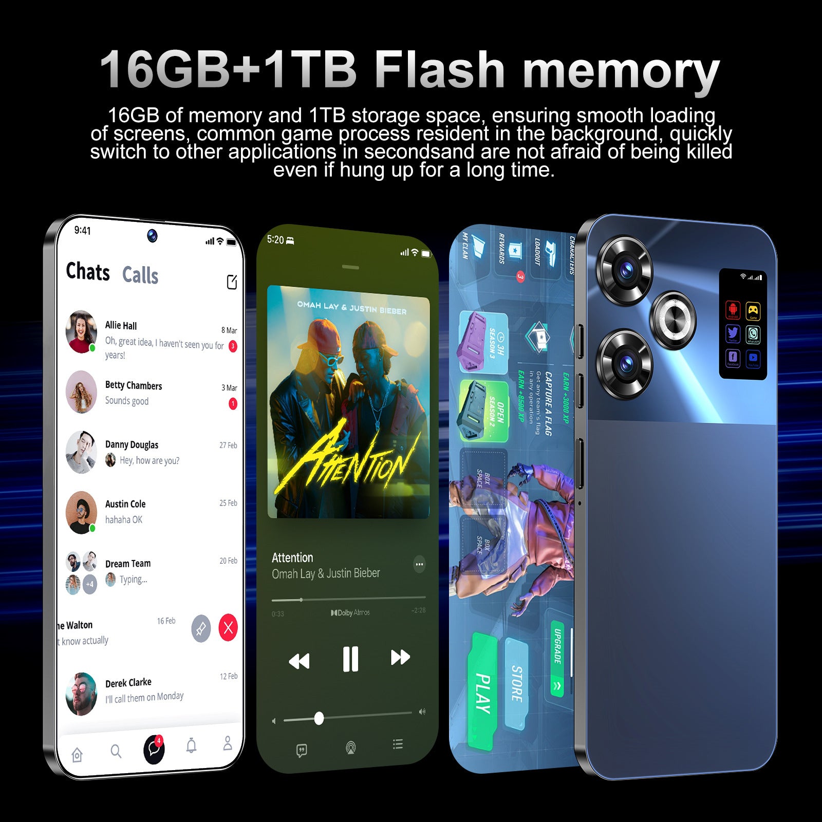 Shopee Hot Sale S25 Ultra Smartphone16+1T Android Phone Factory Price