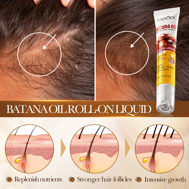 Scalp Conditioner Bataña SADOER Dense Hair Moisturizing Smooth Roll-on Cross-Border Wholesale
