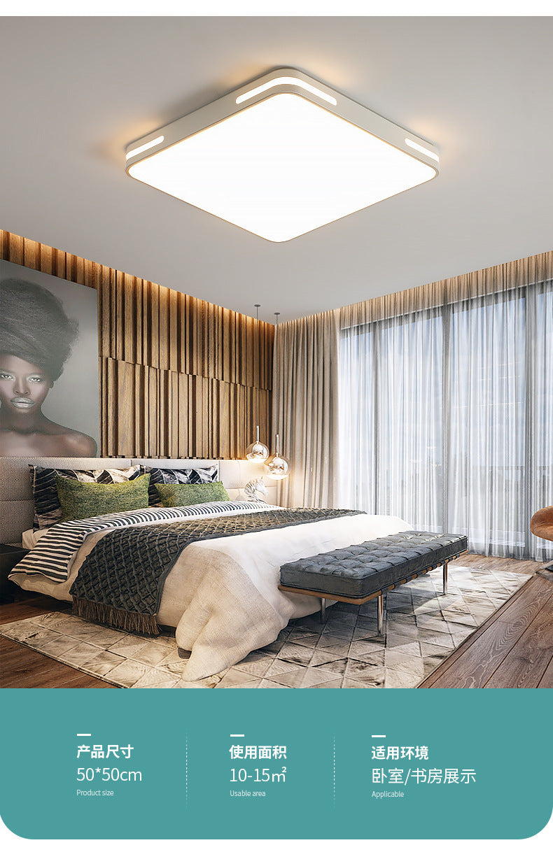 Ceiling Lamp led Bedroom Light Round Modern Minimalist Room Light Creative Iron Art Living Room Light Home Atmosphere Wholesale