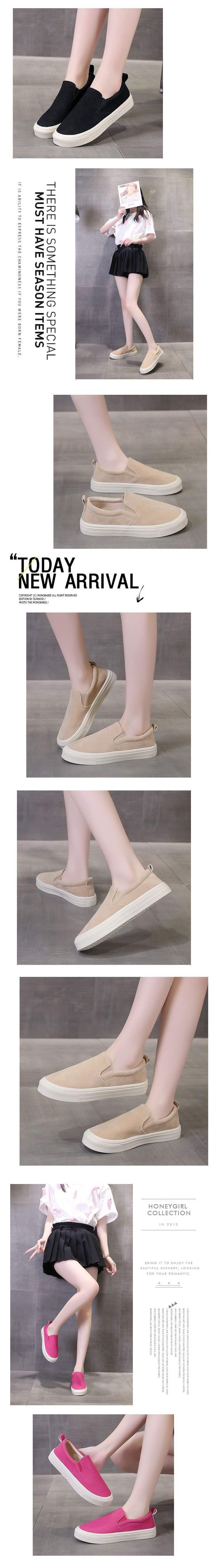 Men's and Women's Lightweight Single Shoes, Women's Spring and Autumn New Soft Sole Non-Slip Slip-On Lazy Shoes, Versatile Loafers