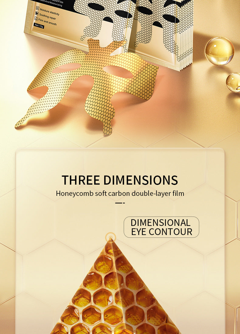 Gold Butterfly Eye Mask SADOER Eyes mask15g Moisturizing and Nourishing Tablets for Cross-Border Wholesale