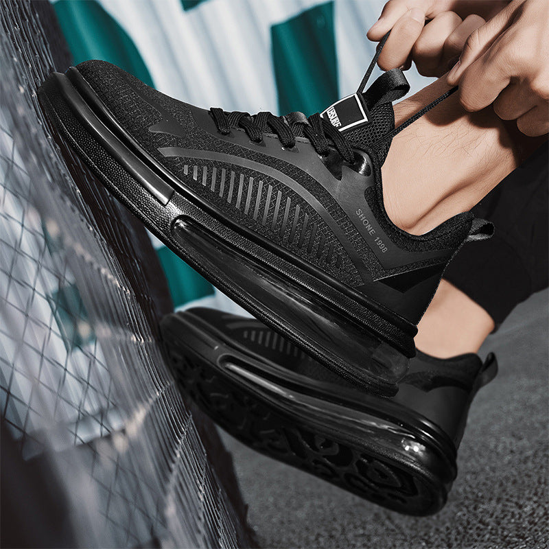 plus Size2025Spring New Comfortable Sports Shoes Casual Running Shoes Cushioned Lightweight Breathable Shock Absorption Trendy Shoes