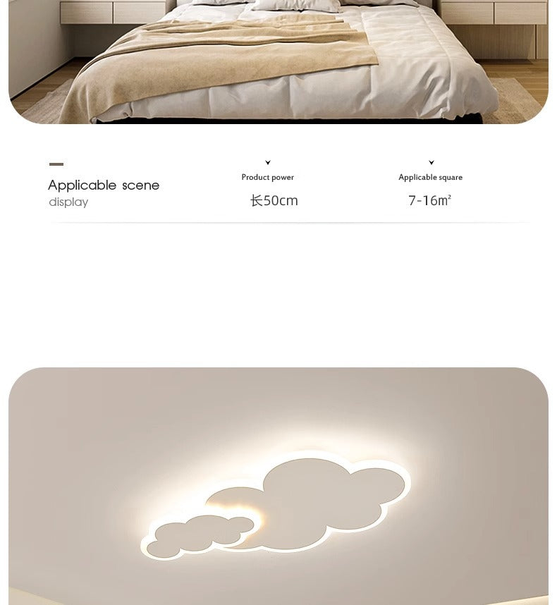 LED Ceiling Bedroom Light Internet Celebrity Light Luxury Living Room Light Simple Modern Elegant Room Study Dining Room Balcony Lighting