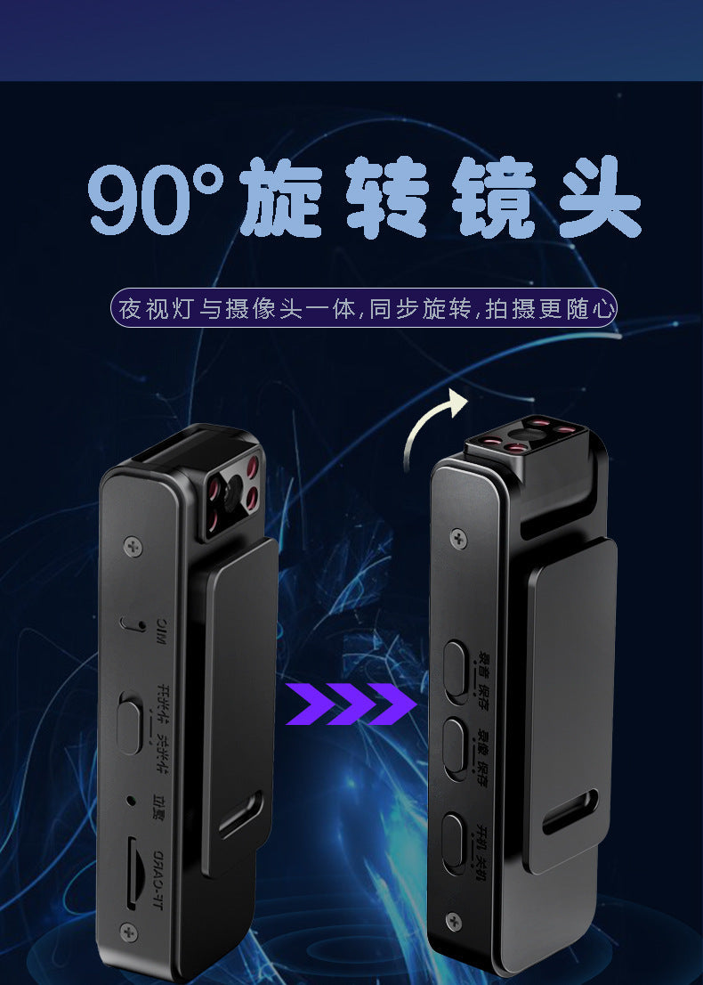 wifi Sports Cycling Camera Portable Chest Clip Camera HD Night Vision1080P On-site ZF Recorder