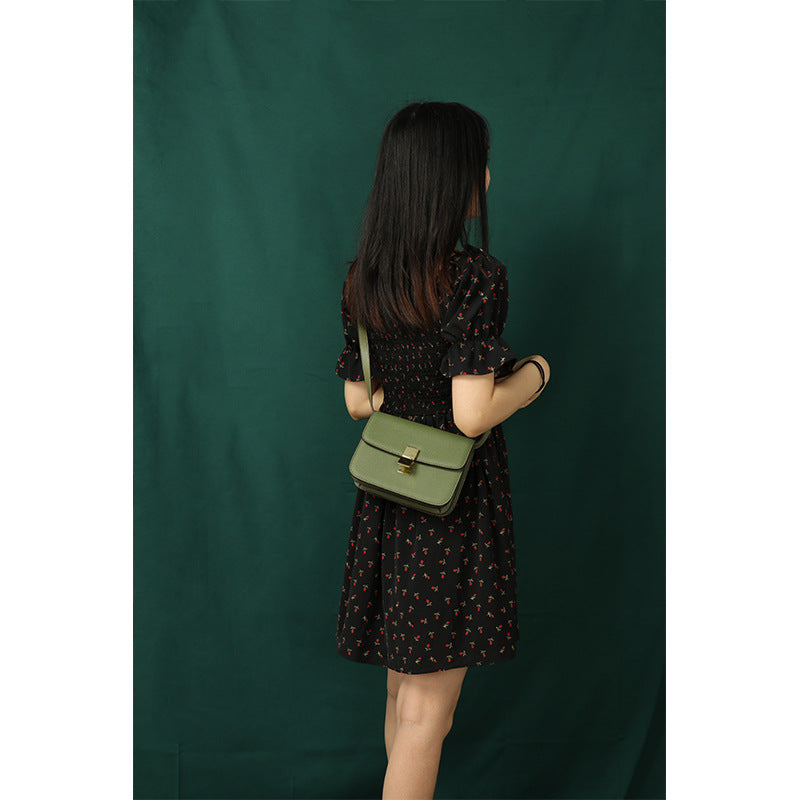 High Quality Small Bag Women2024Autumn and Winter New Trendy Crossbody Bag Elegant Single Shoulder Underarm Small Square Bag