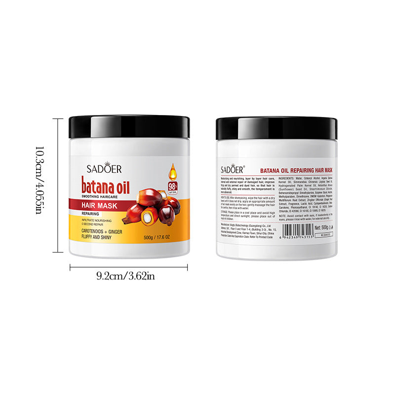 Batahana Hair Mask SADOER Scalp Soothing Smooth Conditioner Cross-Border Wholesale
