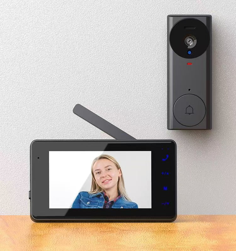 New Product M17A Smart Visual Intercom Doorbell Household2.4G Wireless Visual Doorbell