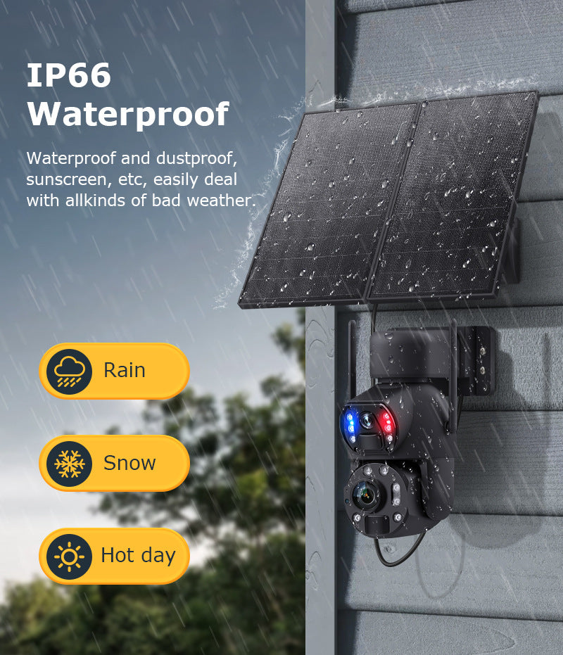 600Wan HD Solar Outdoor Low Power Binoculars3610x Zoom Camera4G Wireless Surveillance Bullet Camera