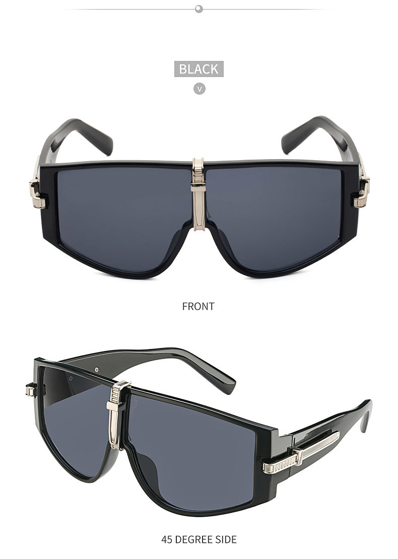 New Large Frame UV Protection Sunglasses for Women Fashionable Internet Celebrity Style Sunglasses Trendy Korean Version Glasses sunglasses