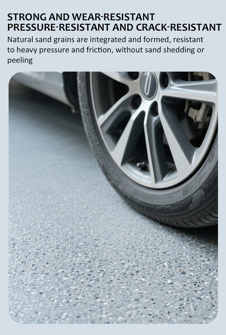 Epoxy Color Sand Self-Leveling Floor Paint Cement Tile Floor Wear-Resistant Non-Slip Imitation Marble Pattern Floor Paint Manufacturer