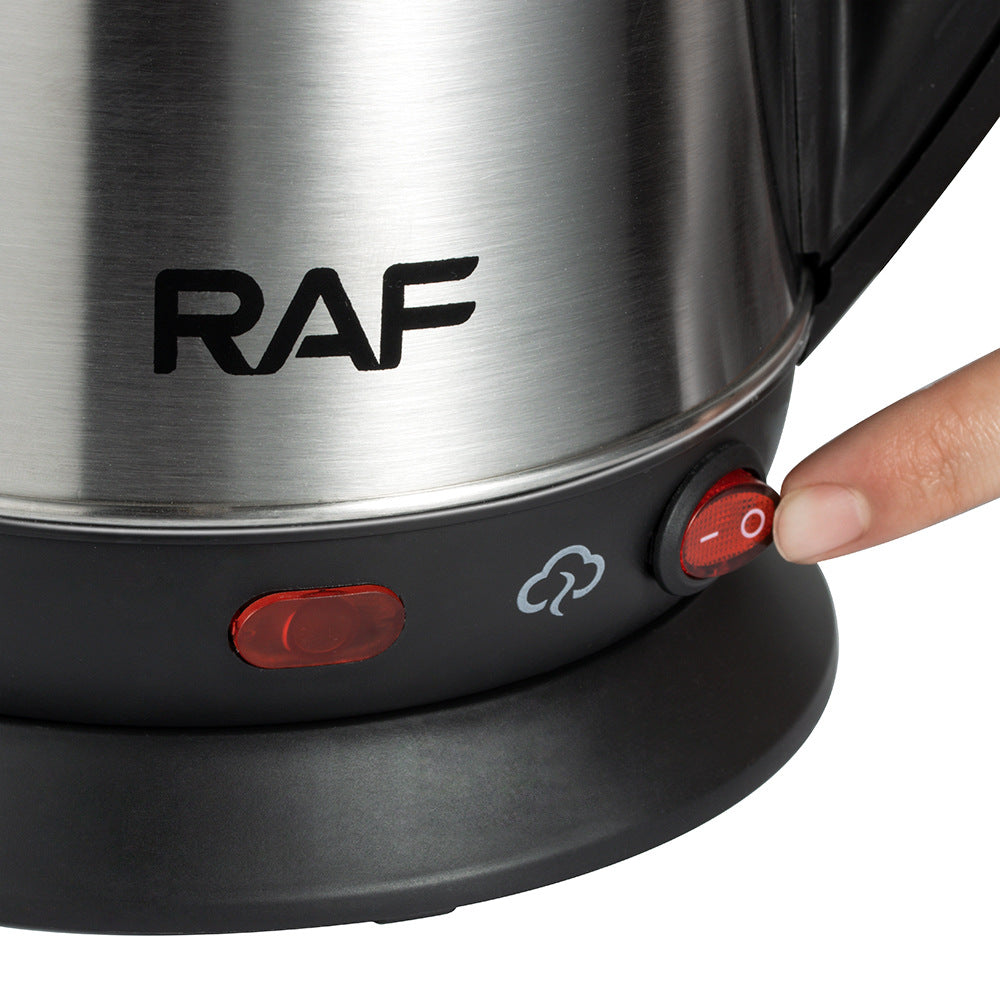 RAF European Standard Stainless Steel 0.8+1.8L Multifunctional Electric Kettle Automatic Large Capacity Multifunctional Kettle