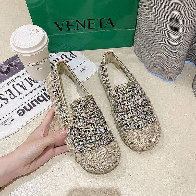 Women's Slip-On Fisherman Shoes2025Spring and Autumn New Style Flat Shallow Mouth Single Shoes Spring Fashion Versatile Non-Slip Maternity Shoes