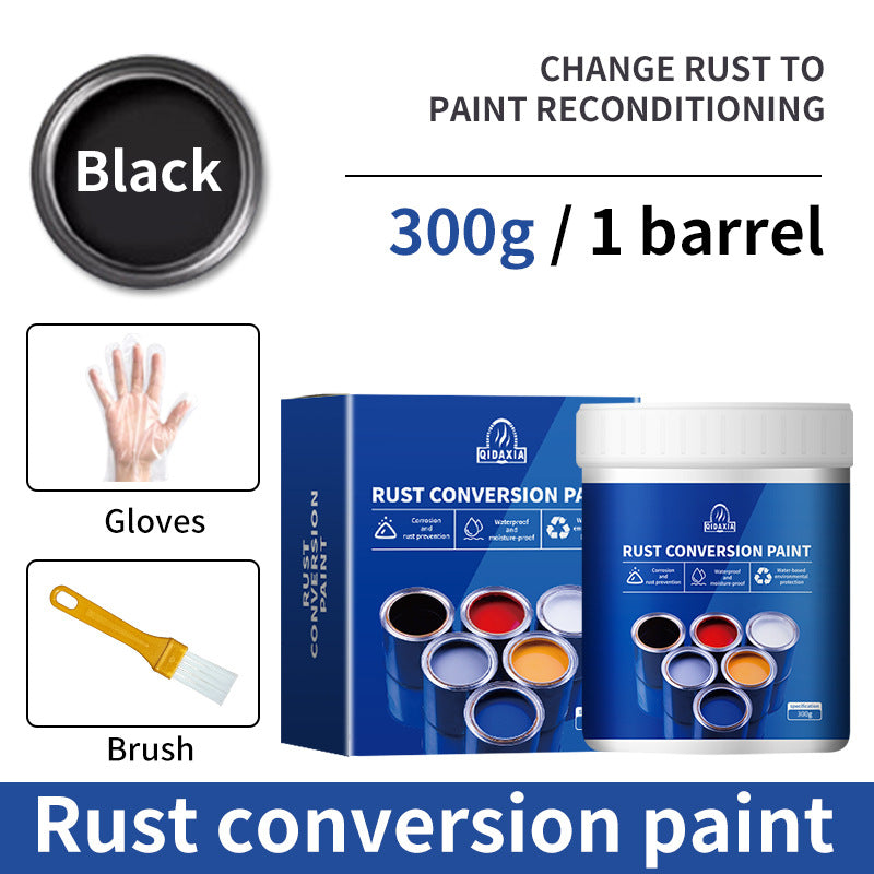 Metallic Paint Rust Conversion Paint Color Steel Tile Renovation Rust Fixing Paint Multi-color Water-based Anti-rust Paint Anti-corrosion Anti-rust Paint