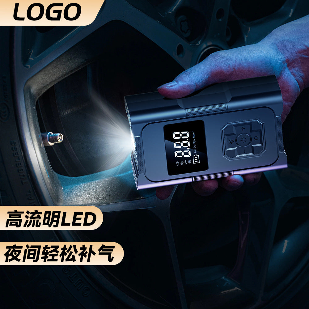 Car Wireless Air Pump Car Portable Car Air Pump Electric Car Tire High Pressure Tire Pump Treasure