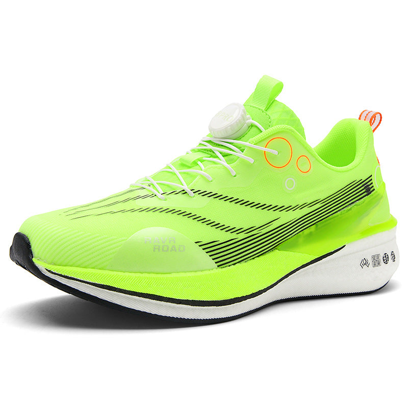 Red Rabbit8PRO Full-length Carbon Plate Men's and Women's Youth Racing Breathable Mesh Running Shoes Rotating Buckle Shock-absorbing Sports Shoes