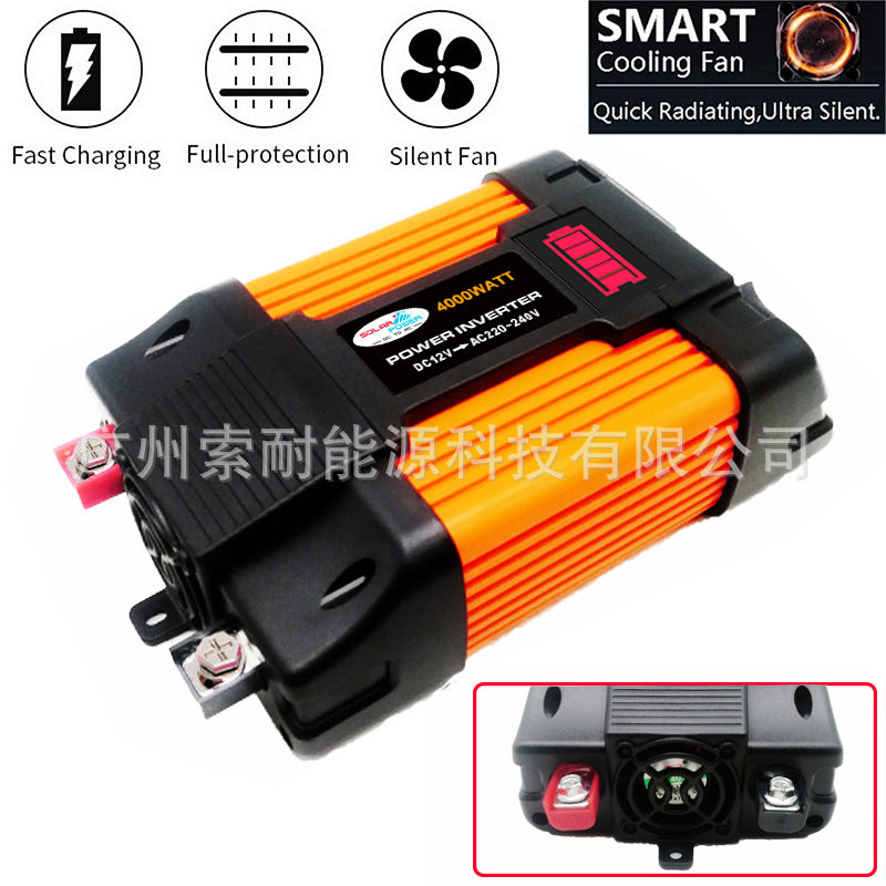 Automobile and Motorcycle Parts Car Converter Inverter300W/500W Car Inverter Power Supply12V Turn110V/220V