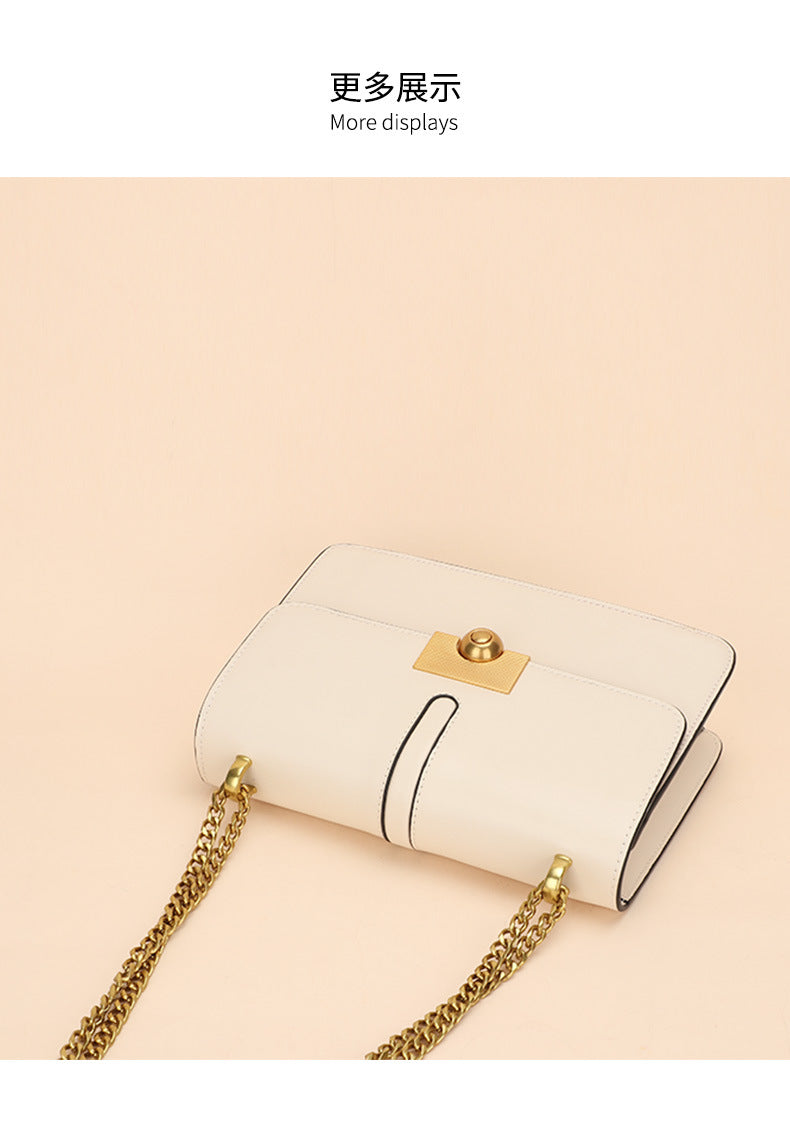 Niche Design Versatile Underarm Small Square Bag2024New Fashion Trendy Chain Shoulder Crossbody Bag for Women