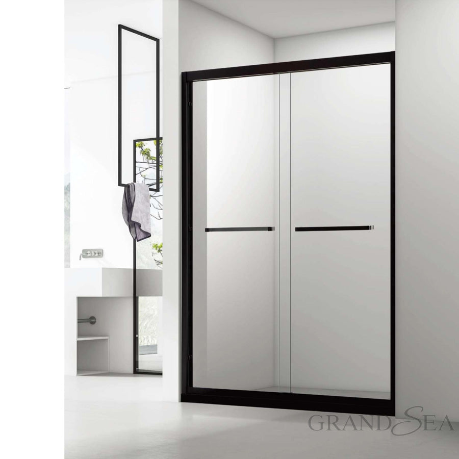 Factory Direct Sale Simple Style Design Tempered Glass Hotel Shower Glass Doors for Bath
