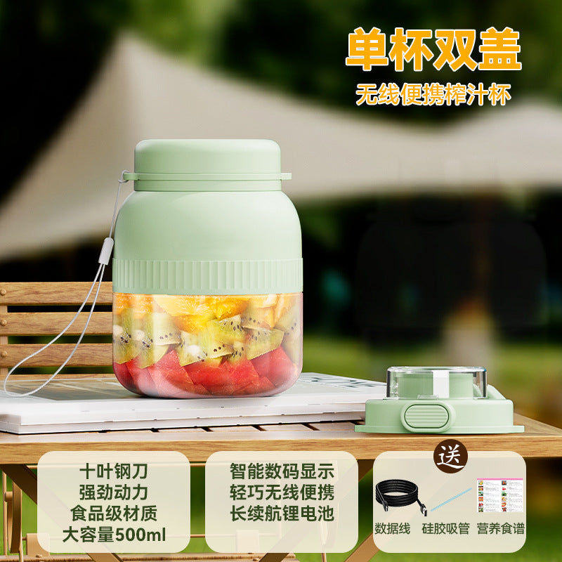 Portable Juicer Small Electric Juicing Cup Ton Ton Cup Large Capacity Multi-Functional Household Juice Cup Blender