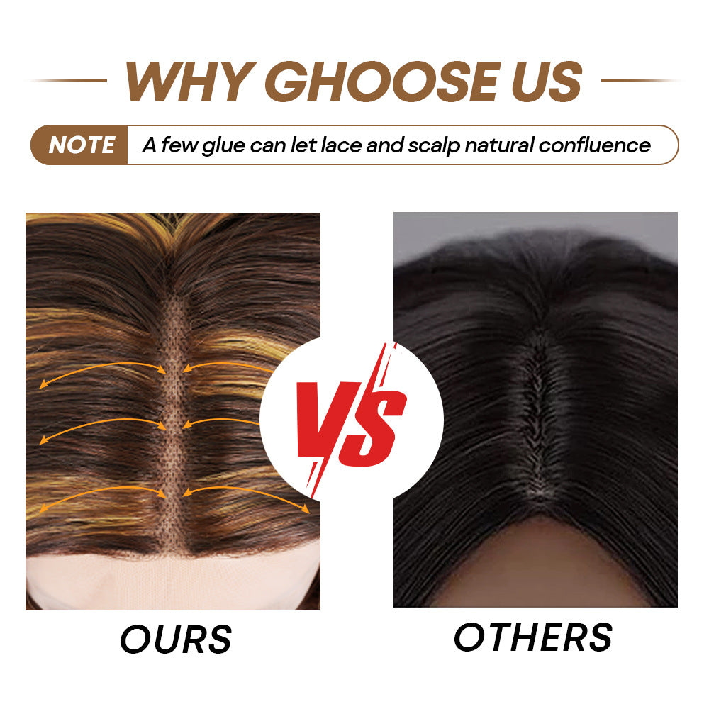 13*4 Factory Direct Sale Front Lace Hand Crochet yaki Long Straight Hair Wig Yaki Synthetic Wig