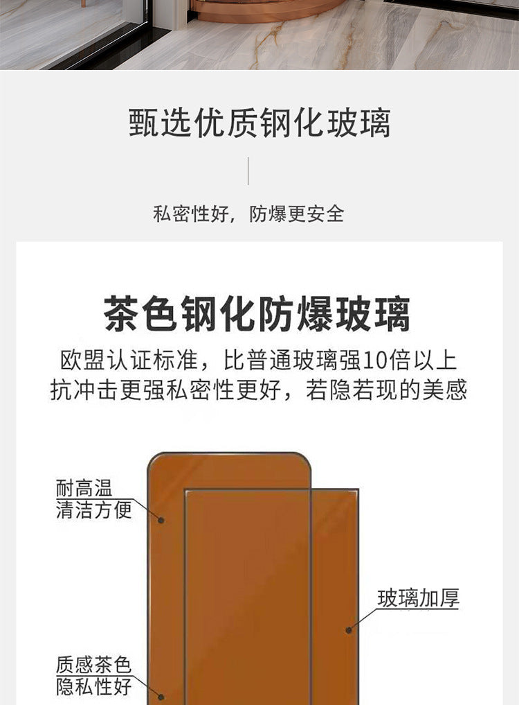 Glass Door Wine Cabinet Display Cabinet Living Room2022New Wine Rack Internet Celebrity Small High-End Light Luxury Modern Home Wall-Mounted