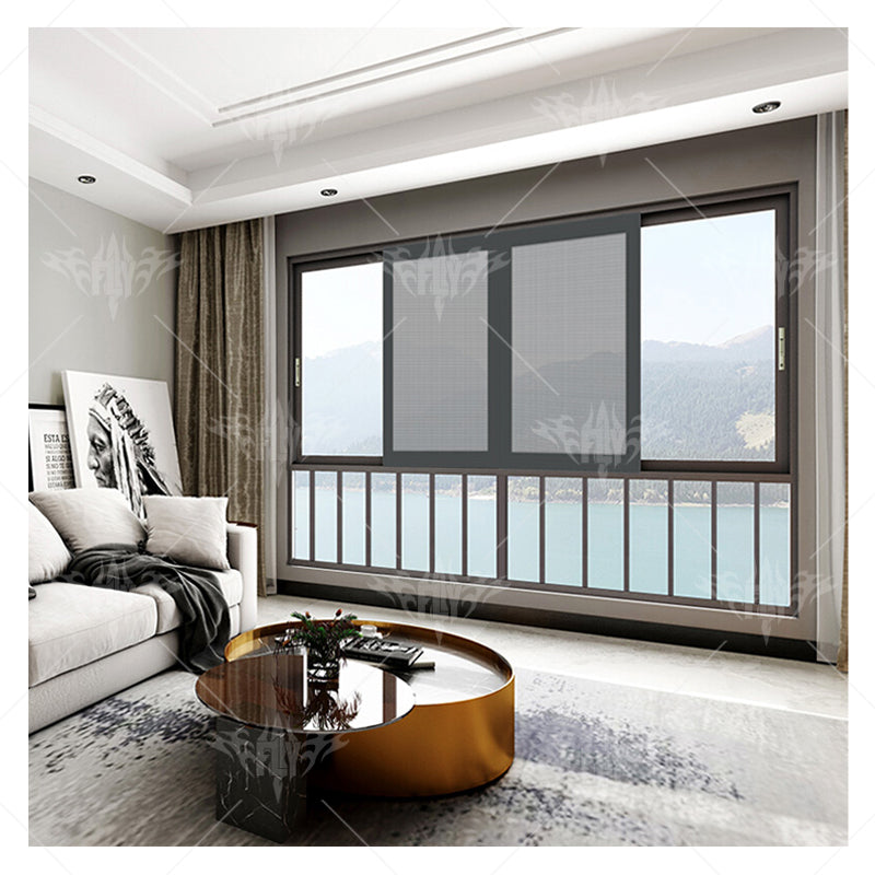 Latest Double Glazed Sliding Window Design Aluminum Sliding windows Price Philippines Sliding windows With Mosquito Net