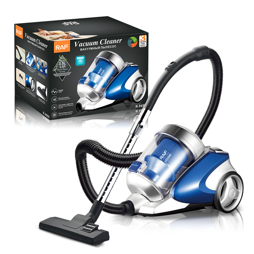 RAF European Standard 2-in-1 Powerful Household Vacuum Cleaner Horizontal Portable Vacuum Machine R.8680 3.5L