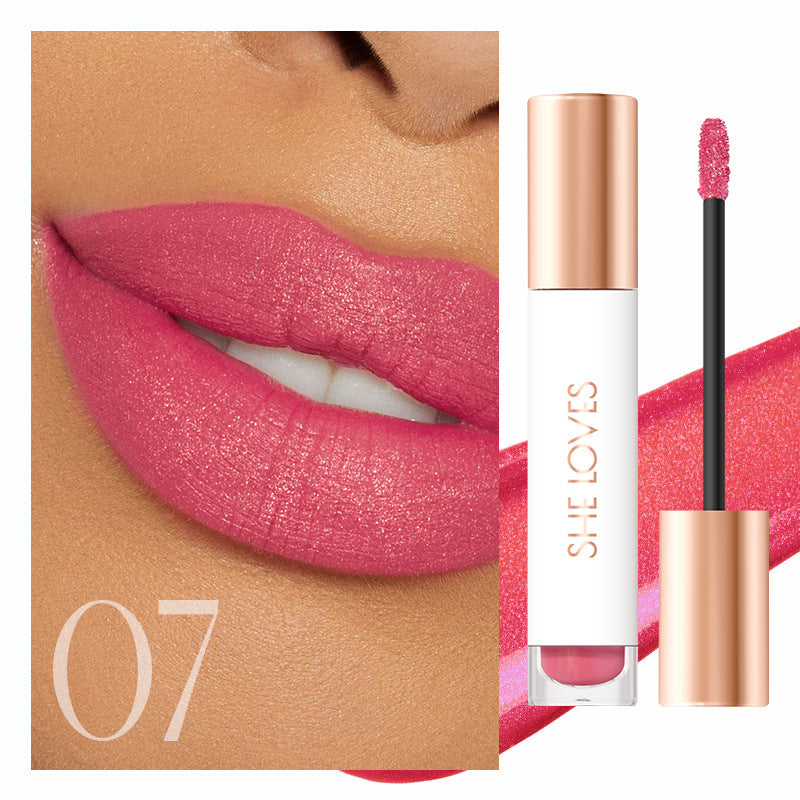 SHELOVES Diamond Fine Shimmer Matte Liquid Lipstick LiquidLipstick Wholesale Lip Gloss