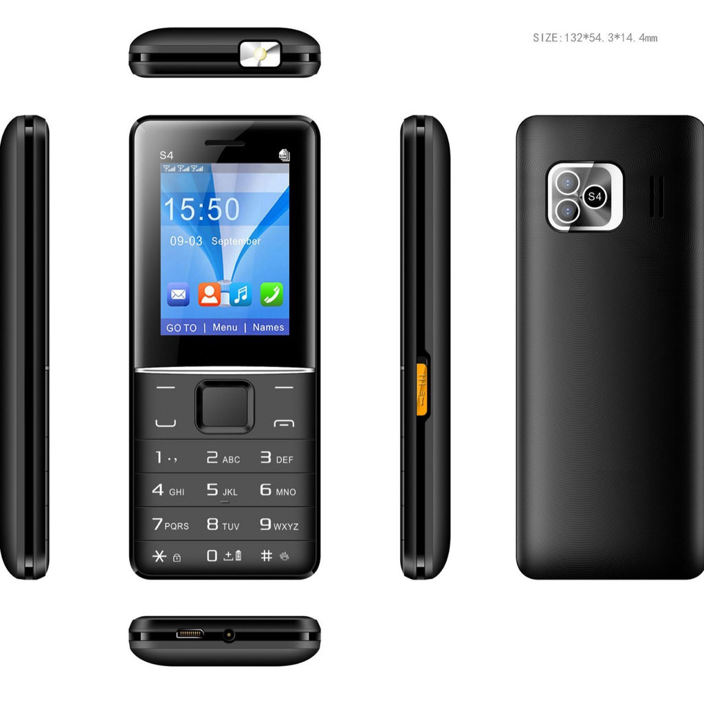 Mobile Phone4757Elderly Phone Straight-Board Senior Phone Long Standby Student Button Phone Backup