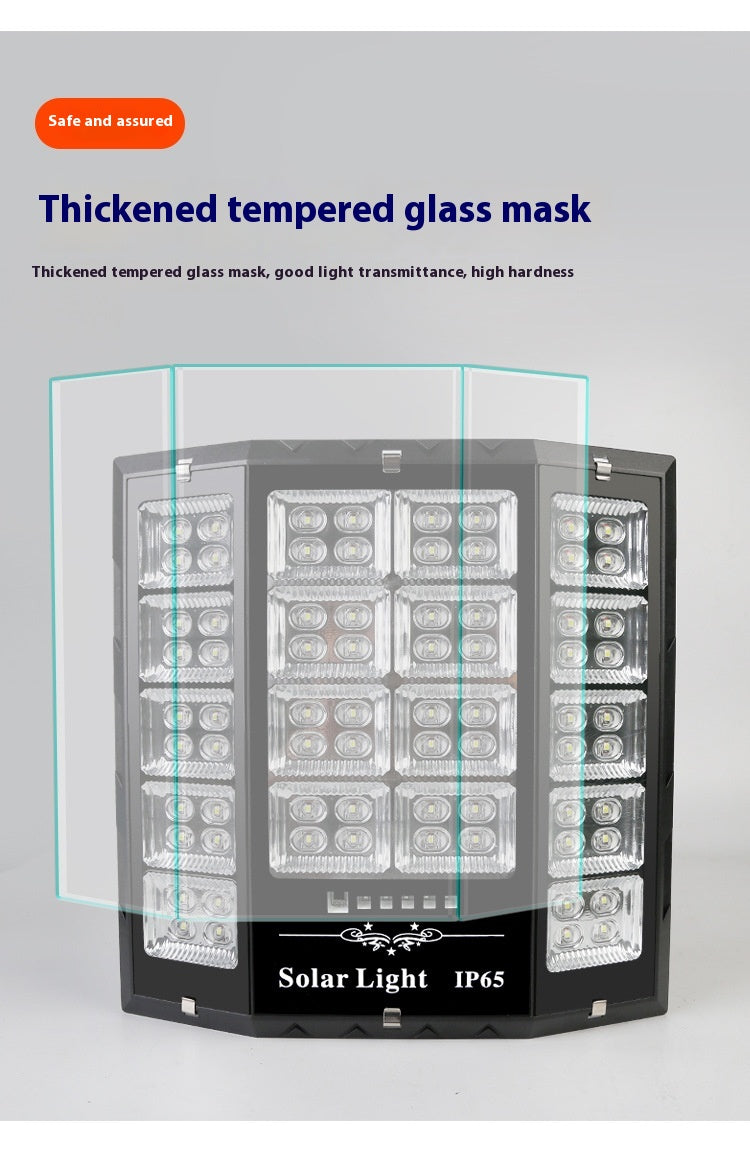 Wholesale New Solar Garden Lights for Rural Outdoor Rainproof ABS Body with LED Light Source IP65 Rating for Foreign Trade