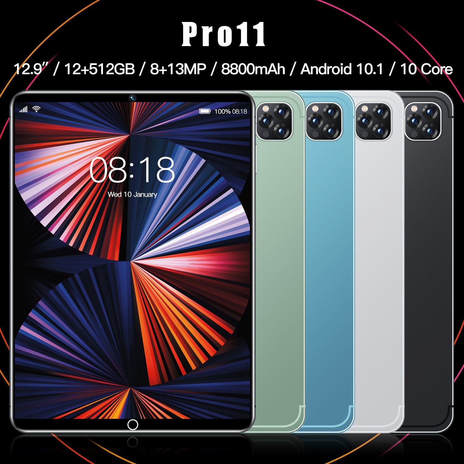 New i11Pro Smart Tablet Brand New Genuine Smart Tablet In Stock Android Factory Straight Hair
