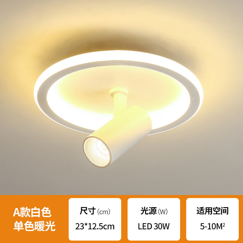 Aisle Light with Spotlight Corridor Light Entryway Staircase Cloakroom Balcony Light Luxury Internet Celebrity Ceiling Light led