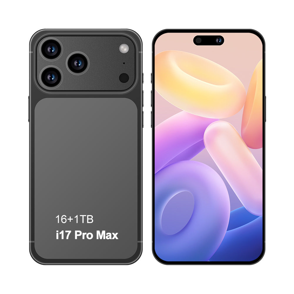 Hot Sale i17 Pro Max Android Smartphone16+1T Mobile phone source factory available