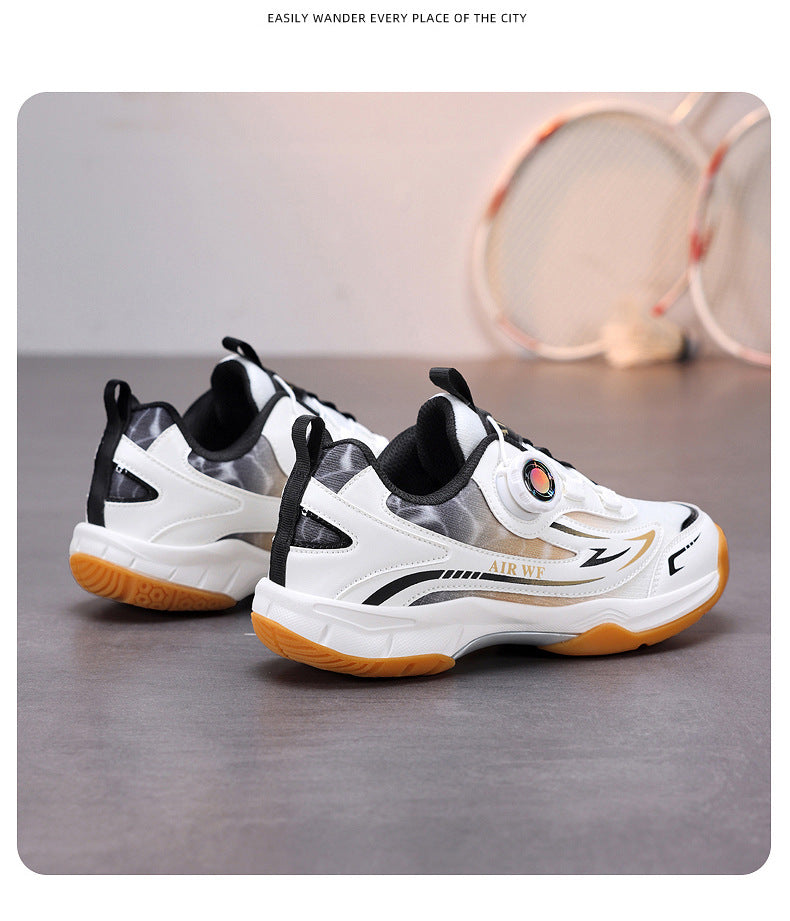 Children's Badminton Shoes New Table Tennis Breathable Soft Sole Lightweight Non-Slip Professional Competition Training Boys' Sports Shoes