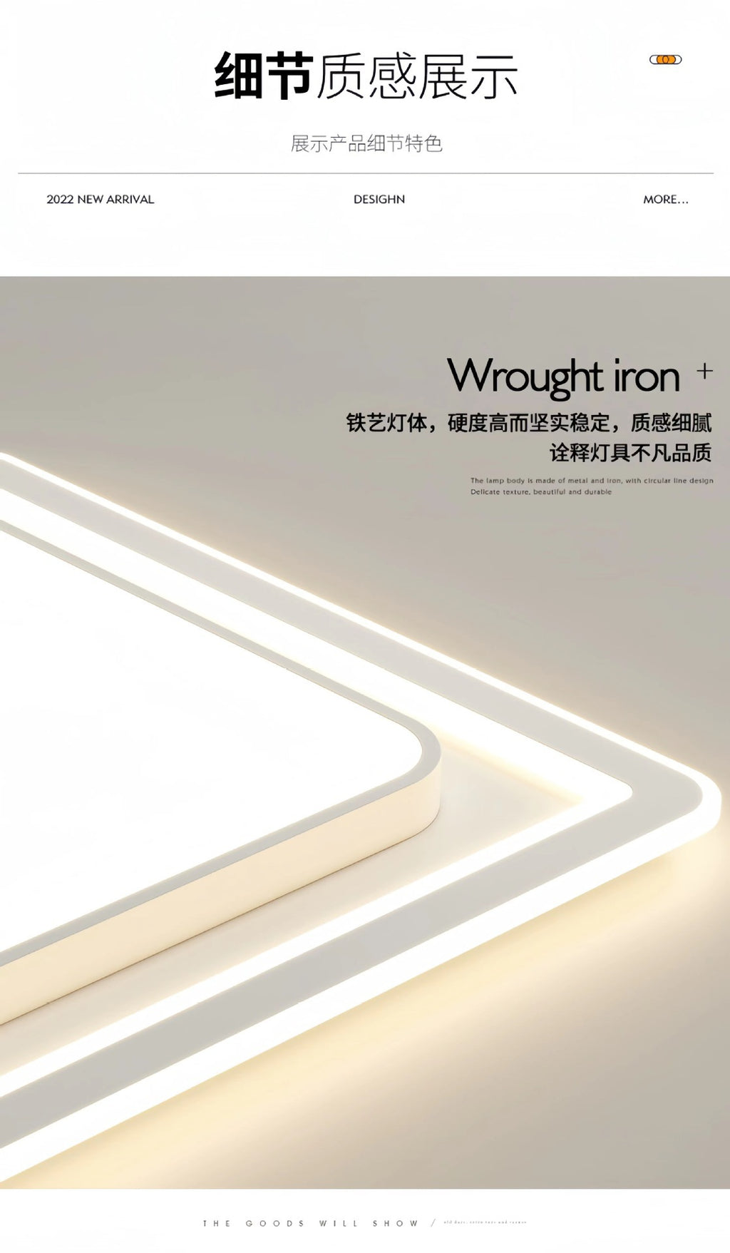 Eye Protection Ceiling Lamp Modern Minimalist Living Room Lamp Full Spectrum LED Bedroom Lamp Zhongshan Lighting Package Installation