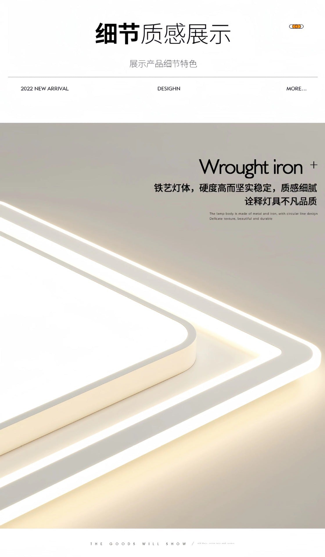 Eye Protection Ceiling Lamp Modern Minimalist Living Room Lamp Full Spectrum LED Bedroom Lamp Zhongshan Lighting Package Installation