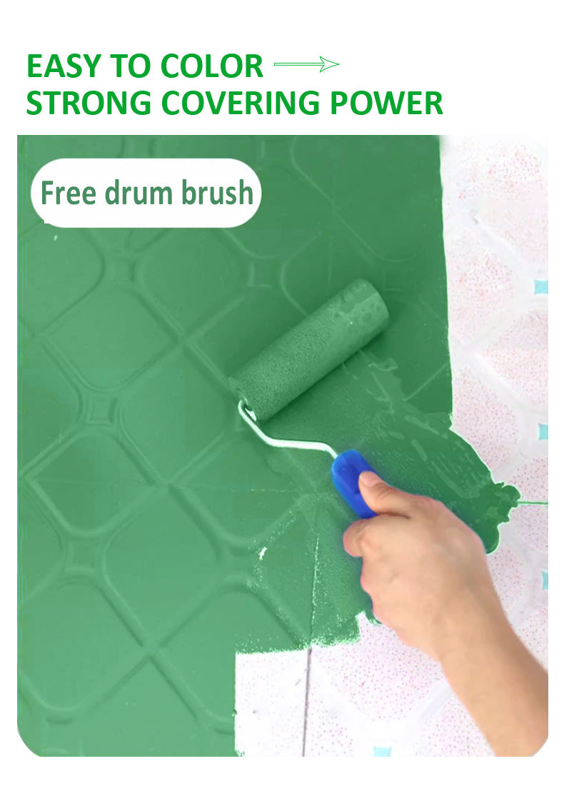 Water-based Tile Paint Bathroom Renovation Color Change Floor Coating Waterproof Wear-resistant Glass Latex Paint Mildew-proof