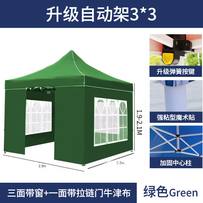 Custom  Fabric Tent Outdoor Camping Exhibition Promotion Tent Foreign Trade Folding Tent Wholesale