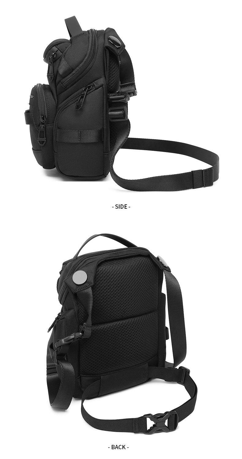 Tactical Cycling Leg Bag Motorcycle Waist Bag Men's Waterproof Multifunctional Motorcycle Crossbody Shoulder Bag Outdoor Sports Bag