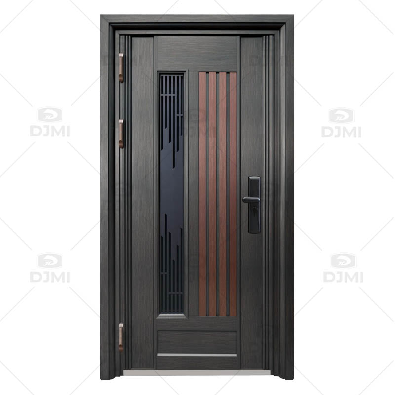 Luxury Design Security Doors Exterior Steel Custom Steel Main Door Villa House Security Steel Door