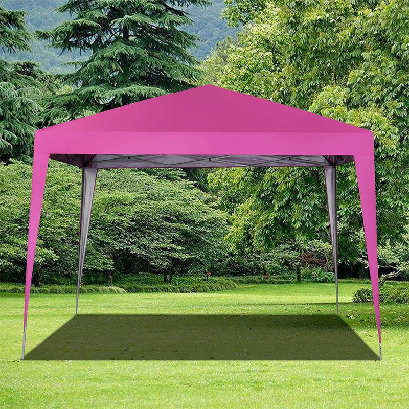 Four-corner Folding Tent3*3Camping Exhibition Leisure Tent Outdoor Beach Sunshade Pavilion Export Wholesale