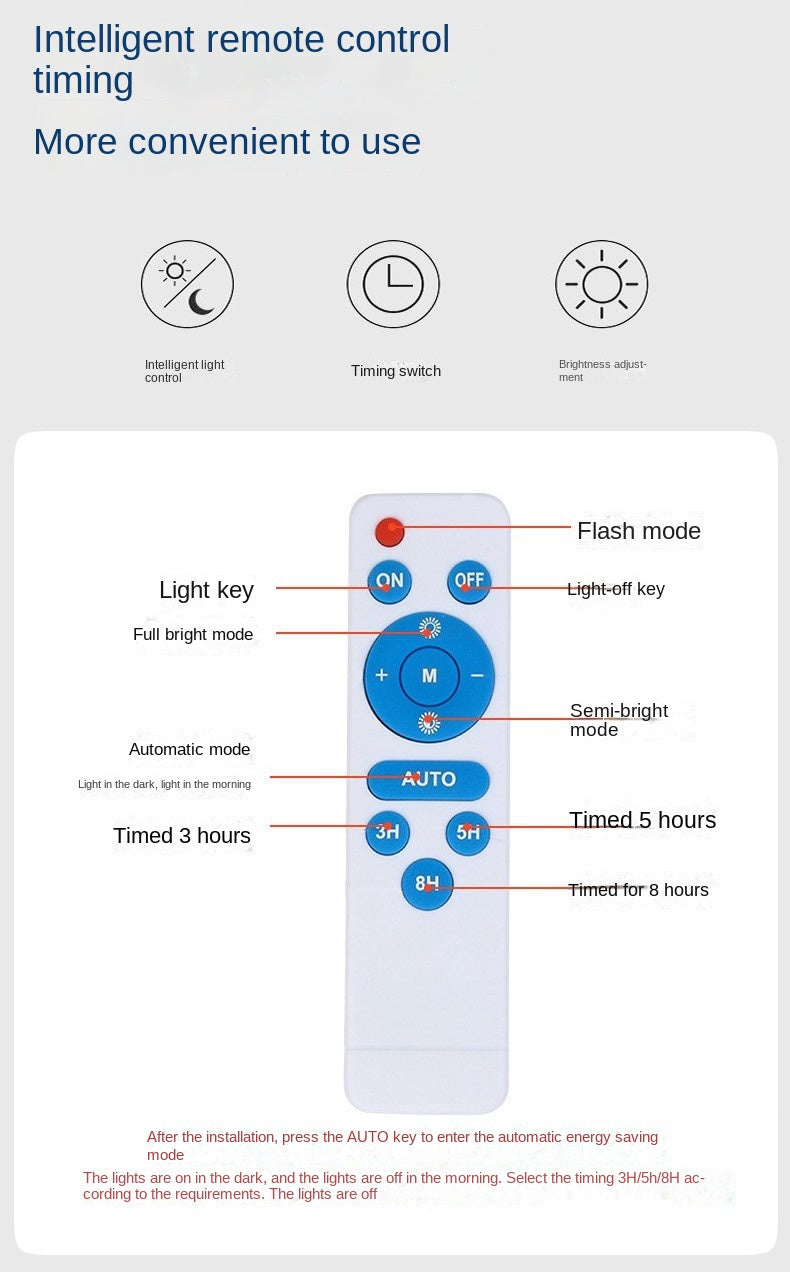 Engineering Solar Street Light Aluminum IP65 Waterproof Outdoor Courtyard Lighting 1000W 2000W 3000W LED Solar Light