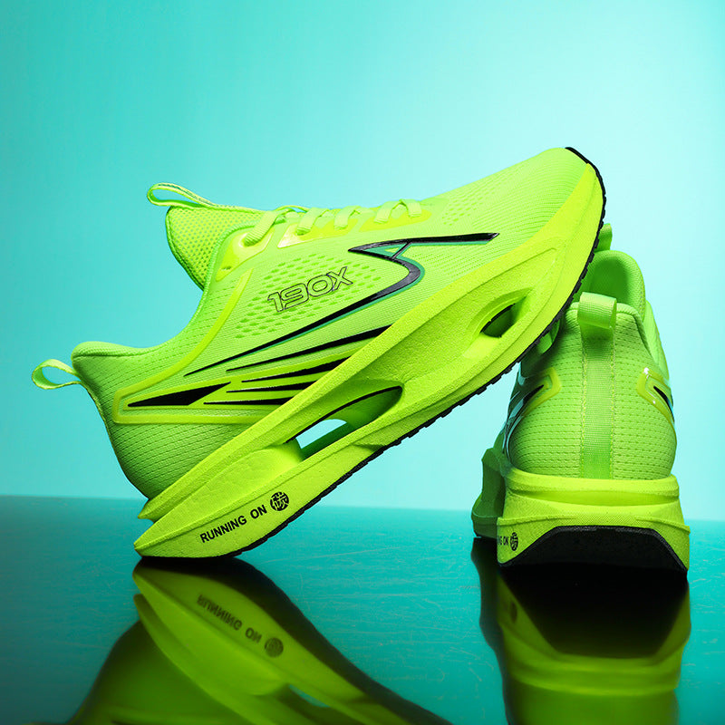 Summer New High Elastic Cushioning Youth Couple Sports Shoes Breathable Running Shoes Casual Men's Shoes