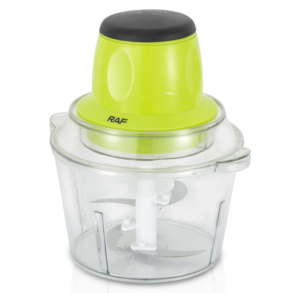 RAF EU Standard Meat Grinder Household Electric Blender Meat Mincer Small High-Power Food Processor Glass Jar