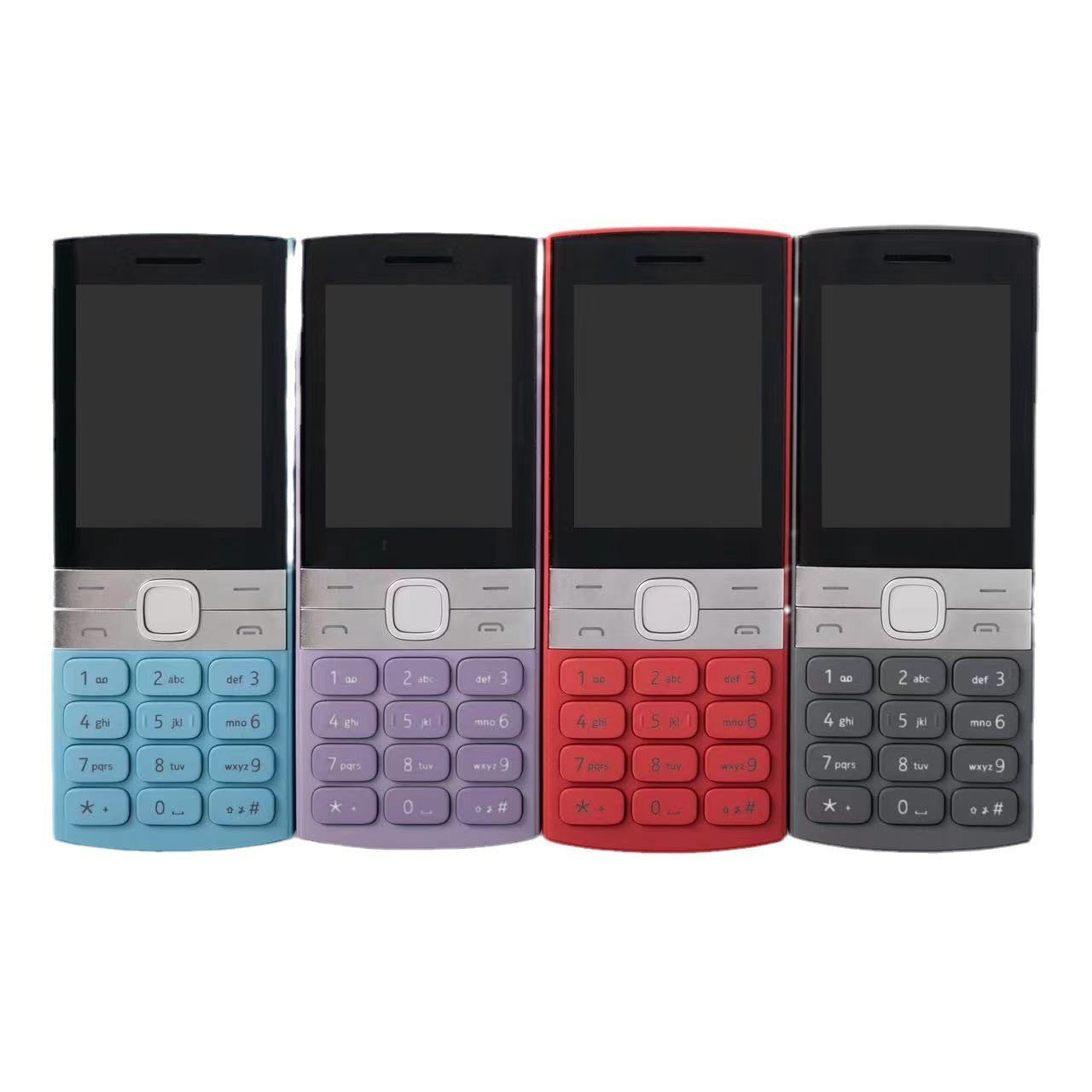 Mobile Phone 150 2023 Dual SIM Non-Smartphone Large Font Feature Phone for Elderly with Buttons