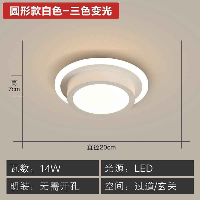 Simple Modern Balcony Light Corridor Light Entrance Light Nordic Minimalist led Corridor Ceiling Light Cloakroom Light Fixture