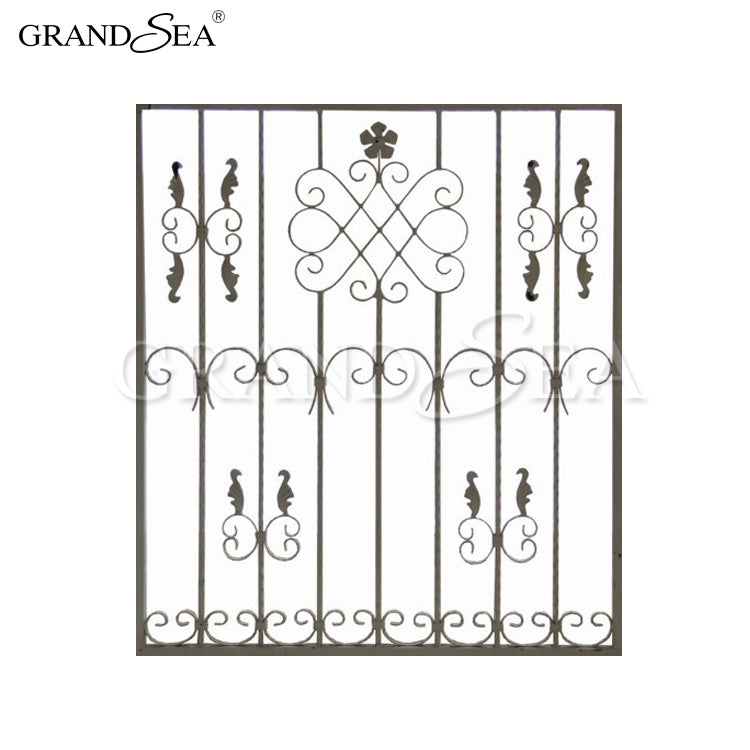 New Design  Metal Grill Simple Iron Window Grills