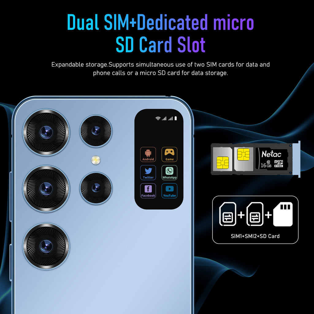 Hot Selling Smart Phone S24 Ultra Brand new Android phone16+1T Wholesale for Mobile Phone Manufacturers