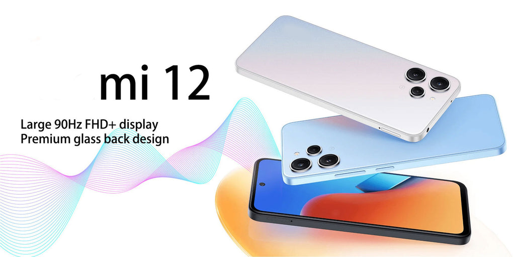 mi12Hot-Selling Smartphones6.79Inch Large Screen4G All-Network Compatible Android Phone3+32GB Wholesale
